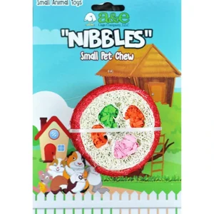 A & E Cage Nibbles Loofah Deluxe Sushi Roll Small Animal Toys (Loofah toys) - Pet Home | The Perfect Pet Supplies Shopping Experience