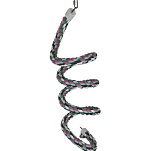 A &E Happy Beaks Cotton Rope Boing With Bell Bird Cage Accessory - Pet Home | The Perfect Pet Supplies Shopping Experience