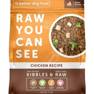 A Better Dog Food | Chicken | Raw You Can See | Freeze-dried Dog Food - Pet Home | The Perfect Pet Supplies Shopping Experience