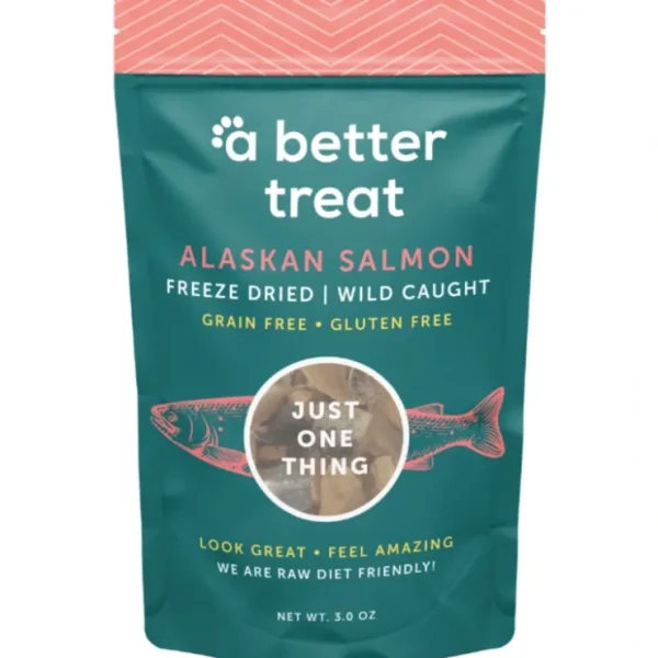 A Better Treat | Freeze-Dried Raw Wild Caught Salmon Dog and Cat Treat - Pet Home | The Perfect Pet Supplies Shopping Experience
