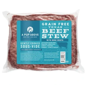 A Pup Above Texas Beef Stew Frozen (12lb) - Pet Home | The Perfect Pet Supplies Shopping Experience