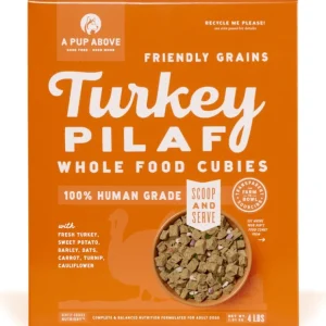 A Pup Above Turkey Pilaf Whole Food Cubies (2 Lb) - Pet Home | The Perfect Pet Supplies Shopping Experience