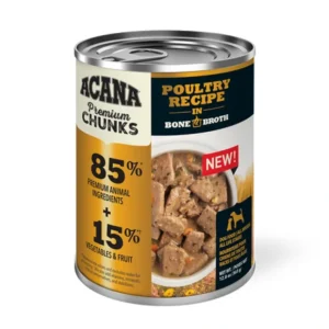 Acana - Premium Chunks, Poultry Recipe in Bone Broth Wet Dog Food - Pet Home | The Perfect Pet Supplies Shopping Experience