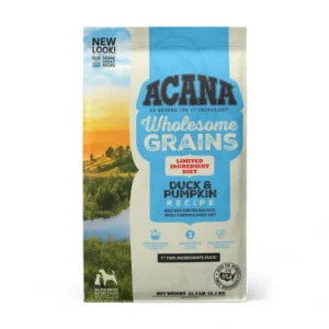 Acana - Wholesome Grains, Duck Pumpkin Recipe, Limited Ingredient Diet Dry Dog Food - Pet Home | The Perfect Pet Supplies Shopping Experience