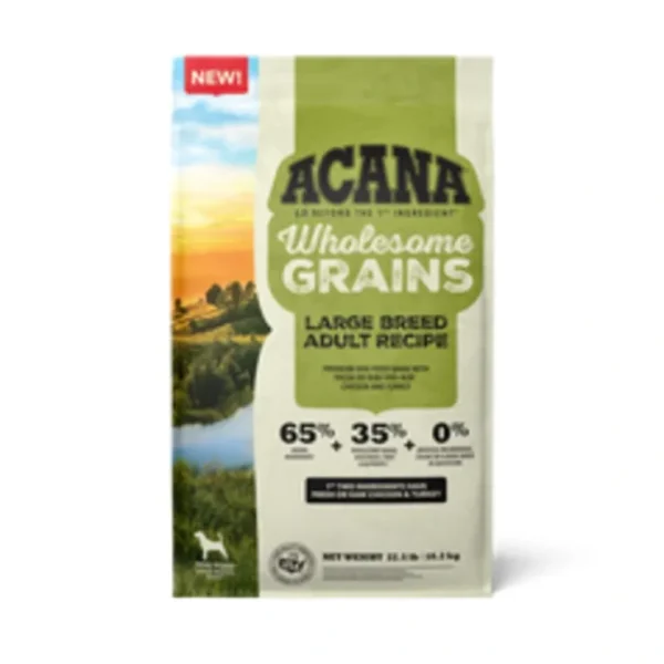 Acana - Wholesome Grains, Large Breed Adult Recipe Dry Dog Food - Pet Home | The Perfect Pet Supplies Shopping Experience