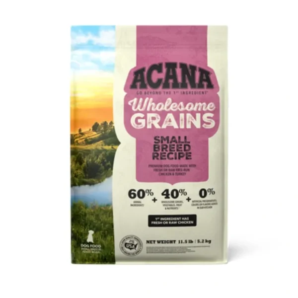 Acana - Wholesome Grains, Small Breed Recipe Dry Dog Food - Pet Home | The Perfect Pet Supplies Shopping Experience