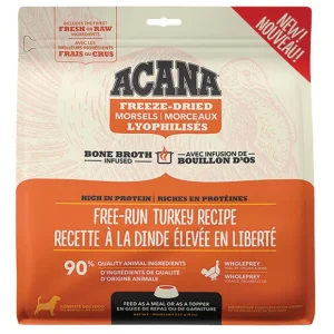 Acana, Adult - FD Morsels - Free Run Turkey - 227 g - Freeze Dried Dog Food - Pet Home | The Perfect Pet Supplies Shopping Experience