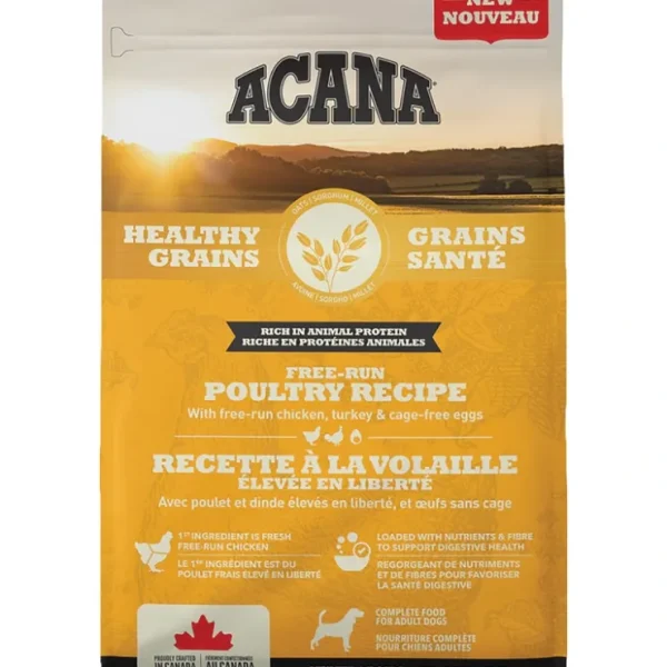 Acana, Adult - Healthy Grains - Free-Run Poultry - Pet Home | The Perfect Pet Supplies Shopping Experience