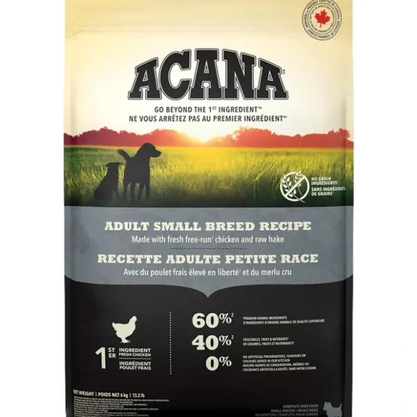 Acana, Adult Small Breed Dog Food - Pet Home | The Perfect Pet Supplies Shopping Experience