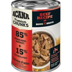 Acana, Can, Adult - Beef Recipe in Bone Broth - 363 g - Wet Dog Food - Pet Home | The Perfect Pet Supplies Shopping Experience