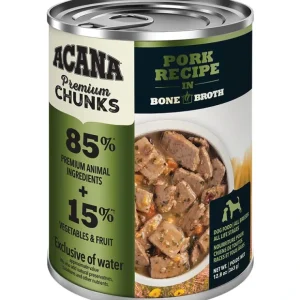 Acana, Can, Adult - Pork Recipe in Bone Broth - 363 g - Wet Dog Food - Pet Home | The Perfect Pet Supplies Shopping Experience
