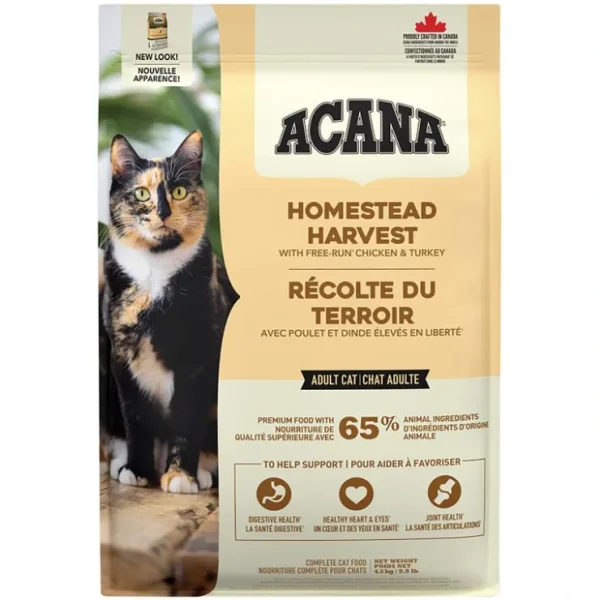 Acana, Feline Adult - Homestead Harvest - Pet Home | The Perfect Pet Supplies Shopping Experience
