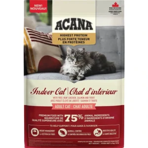 Acana, Higheset Protein Indoor Adult Cat - Free-Run Chicken, Salmon & Trout - Cat Food - Pet Home | The Perfect Pet Supplies Shopping Experience