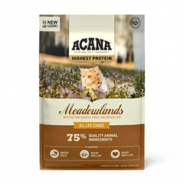 ACANA Highest Protein Meadowlands Dry Cat Food - Pet Home | The Perfect Pet Supplies Shopping Experience