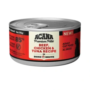 ACANA Premium Pt, Beef, Chicken & Tuna Recipe Wet Cat Food - Pet Home | The Perfect Pet Supplies Shopping Experience