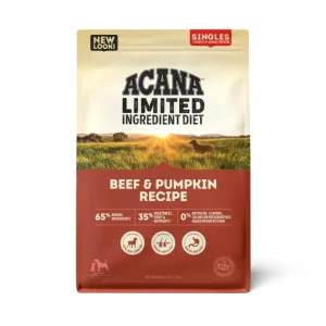 ACANA Singles Beef & Pumpkin Recipe Dry Dog Food (22.5 Lb) - Pet Home | The Perfect Pet Supplies Shopping Experience