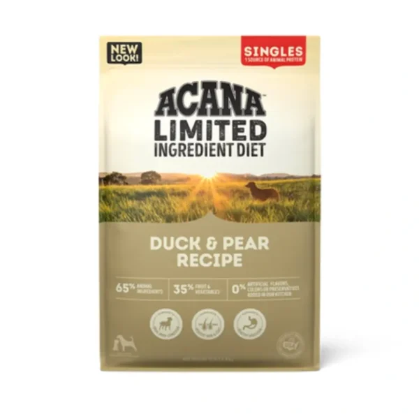 ACANA Singles Duck and Pear Recipe Limited Ingredient Dog Food - Pet Home | The Perfect Pet Supplies Shopping Experience