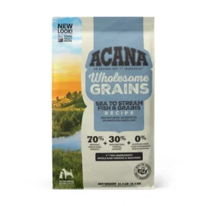 ACANA Wholesome Grains Sea to Stream Fish & Grains Recipe Dry Dog Food (22.5-lb) - Pet Home | The Perfect Pet Supplies Shopping Experience