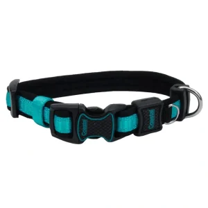 Adjustable Dog Collar, Aqua, Extra Small - 5/8" x 8"-12" - Pet Home | The Perfect Pet Supplies Shopping Experience