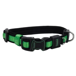 Adjustable Dog Collar, Green, Extra Small - 5/8" x 8"-12" - Pet Home | The Perfect Pet Supplies Shopping Experience