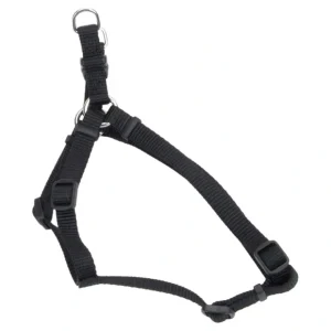 Adjustable Dog Harness, Black, Small - 5/8" x 16-24 - Pet Home | The Perfect Pet Supplies Shopping Experience