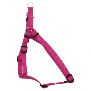 Adjustable Dog Harness, Pink Flamingo, Medium - 3/4" x 20"-30" - Pet Home | The Perfect Pet Supplies Shopping Experience