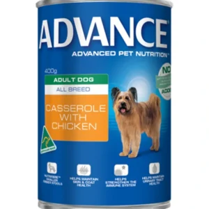 Advance Adult All Breed, Casserole with Chicken 400g - Pet Home | The Perfect Pet Supplies Shopping Experience