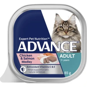 Advance Adult Chicken & Salmon Medley 85g x 7 - Pet Home | The Perfect Pet Supplies Shopping Experience