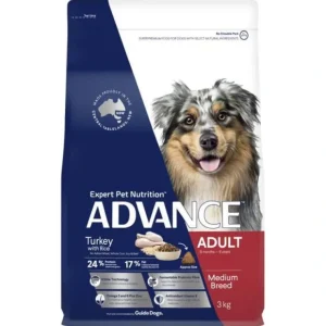 Advance Canine Adult Medium Breed - Turkey with Rice 3kg - Pet Home | The Perfect Pet Supplies Shopping Experience