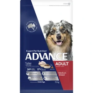Advance Canine Medium Breed Turkey & Rice 15kg - Pet Home | The Perfect Pet Supplies Shopping Experience