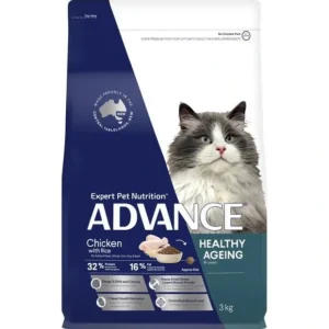 Advance Cat Healthy Ageing - Chicken with Rice 3kg - Pet Home | The Perfect Pet Supplies Shopping Experience