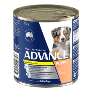 Advance Puppy Chicken & Rice Cans 700gm x 12 - Pet Home | The Perfect Pet Supplies Shopping Experience