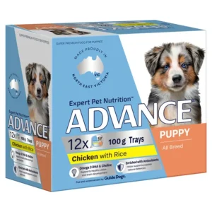 Advance Puppy Chicken With Rice Wet Dog Food 100g x 12 - Pet Home | The Perfect Pet Supplies Shopping Experience