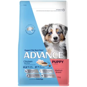 Advance Puppy Medium Breed - Chicken with Rice 3kg - Pet Home | The Perfect Pet Supplies Shopping Experience