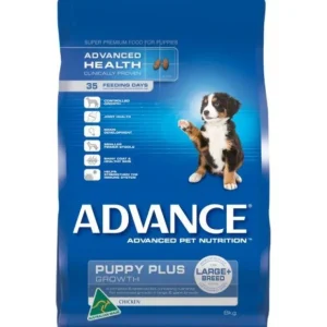 Advance Puppy Plus Growth Large+ Breed, Chicken 8kg - Pet Home | The Perfect Pet Supplies Shopping Experience