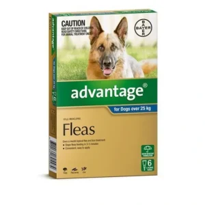 Advantage Blue 6pk Dogs over 25kg - Pet Home | The Perfect Pet Supplies Shopping Experience
