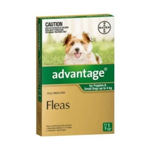 Advantage Green Single Dose for dogs up to 4kg Flea Control - Pet Home | The Perfect Pet Supplies Shopping Experience