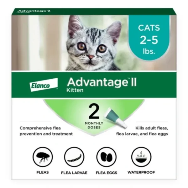 Advantage II Kitten Flea Treatment & Prevention - Pet Home | The Perfect Pet Supplies Shopping Experience