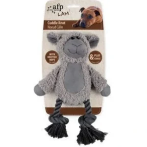 AFP Cuddle Dental Animal Dog Toy with Rope 31 x 23cm - Pet Home | The Perfect Pet Supplies Shopping Experience