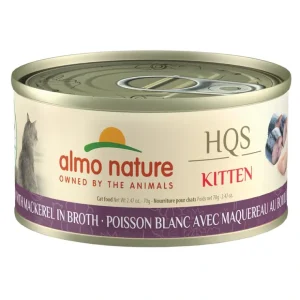 Almo Nature, Can, Kitten - Whitefish with Mackerel in Broth-70 g - Wet Cat Food - Pet Home | The Perfect Pet Supplies Shopping Experience