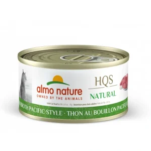 Almo Nature HQS Natural Cat Grain Free Additive Free Tuna In Broth Pacific Style Canned Cat Food - Pet Home | The Perfect Pet Supplies Shopping Experience