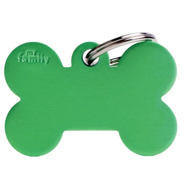 Aluminum Bone - Green - Big - Pet Home | The Perfect Pet Supplies Shopping Experience