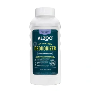 Alzoo Mineral-Based Cat litter Deodorizer Fresh Lavender (26 oz) - Pet Home | The Perfect Pet Supplies Shopping Experience