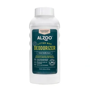 Alzoo Mineral-Based Cat litter Deodorizer Sweet Vanilla (26 oz) - Pet Home | The Perfect Pet Supplies Shopping Experience