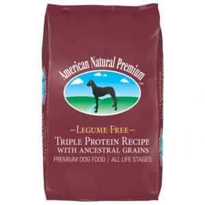 American Natural Premium Legume-Free Triple Protein with Ancestral Grains Dog Food - Pet Home | The Perfect Pet Supplies Shopping Experience