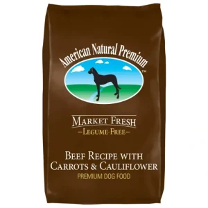 American Natural Premium Market Fresh Legume-Free Beef Recipe with Carrots &Cauliflower Premium Dog Food - Pet Home | The Perfect Pet Supplies Shopping Experience