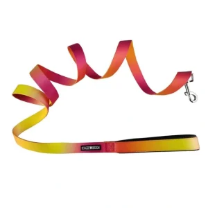 American River Ombre Leash, Raspberry Pink and Orange from Doggie Desi - Pet Home | The Perfect Pet Supplies Shopping Experience