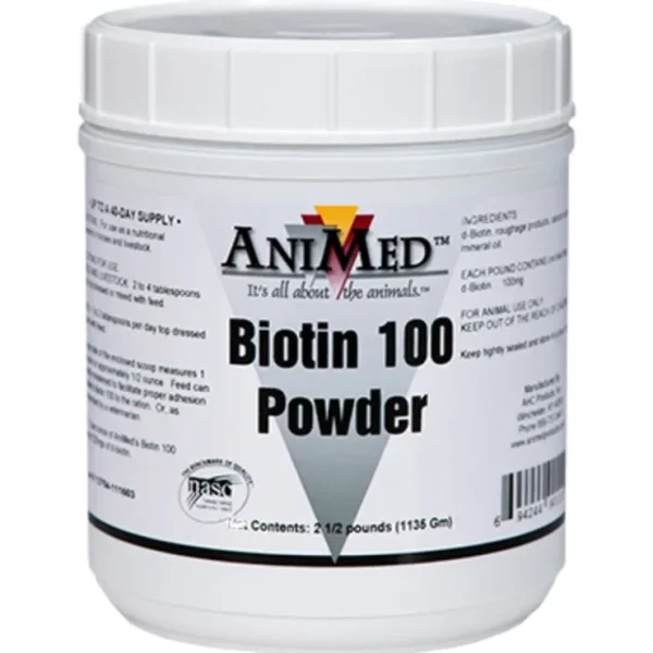 AniMed Biotin 100 - Pet Home | The Perfect Pet Supplies Shopping Experience