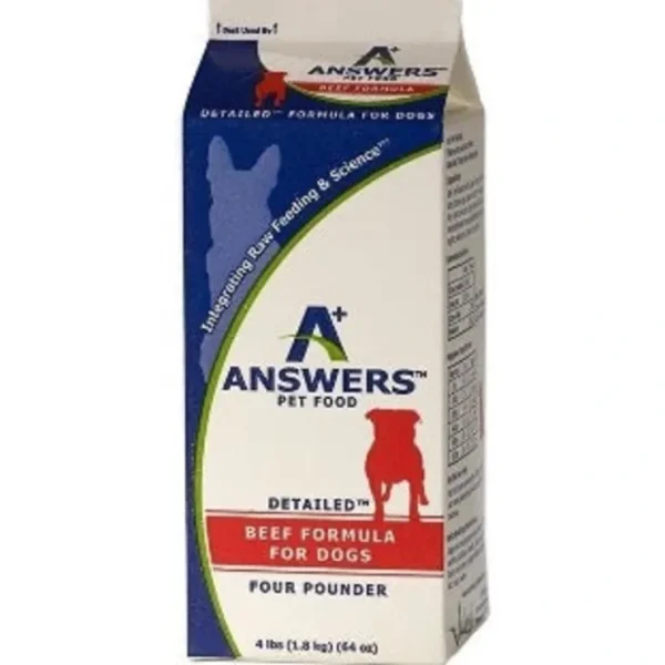 Answers Detailed Raw Beef - Pet Home | The Perfect Pet Supplies Shopping Experience