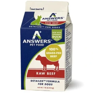 Answer's Detailed Raw Beef - Pet Home | The Perfect Pet Supplies Shopping Experience